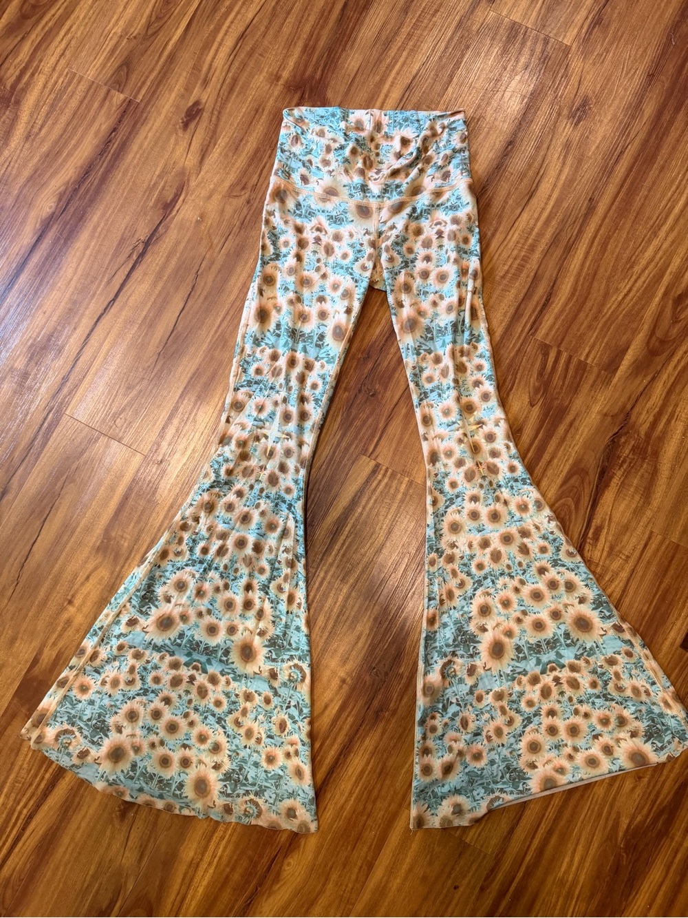 Teeki sunflower LONG bell bottom - Picture 2 of 2